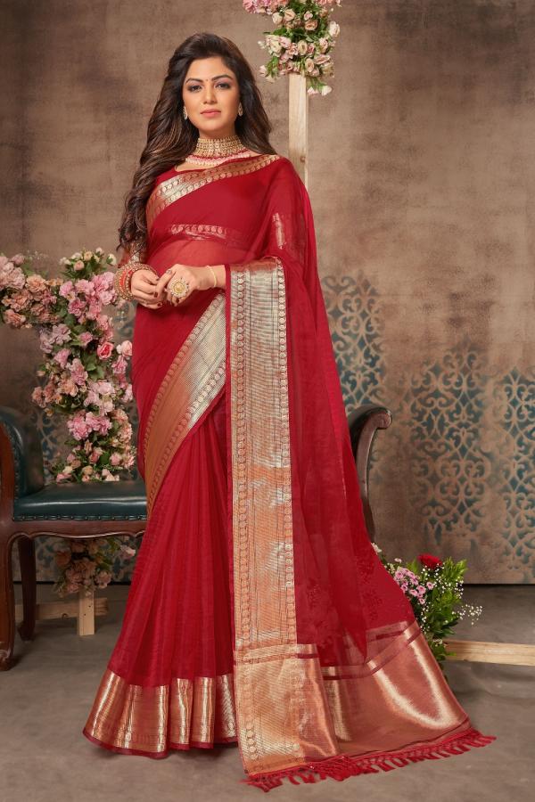 Manohari Hit Colour 27 Soft Organza Saree Collection